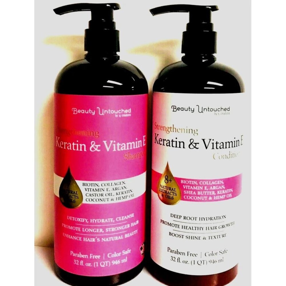 Biotin & Keratin Booster Shampoo & Conditioner